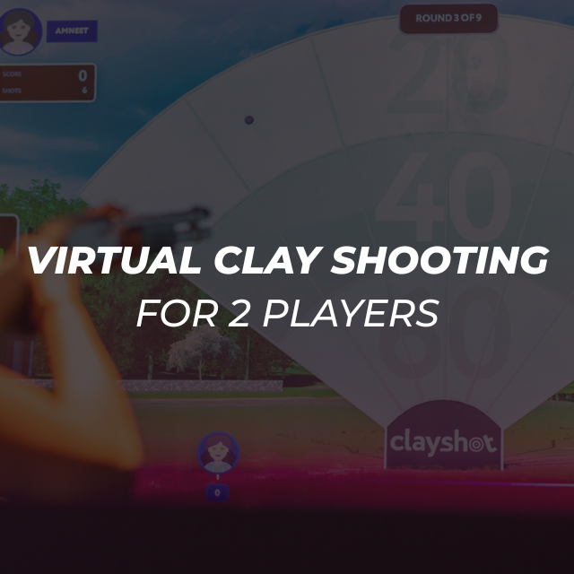 Virtual Clay Shooting Voucher for Two